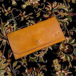 Sseko Caramel Leather Wallet